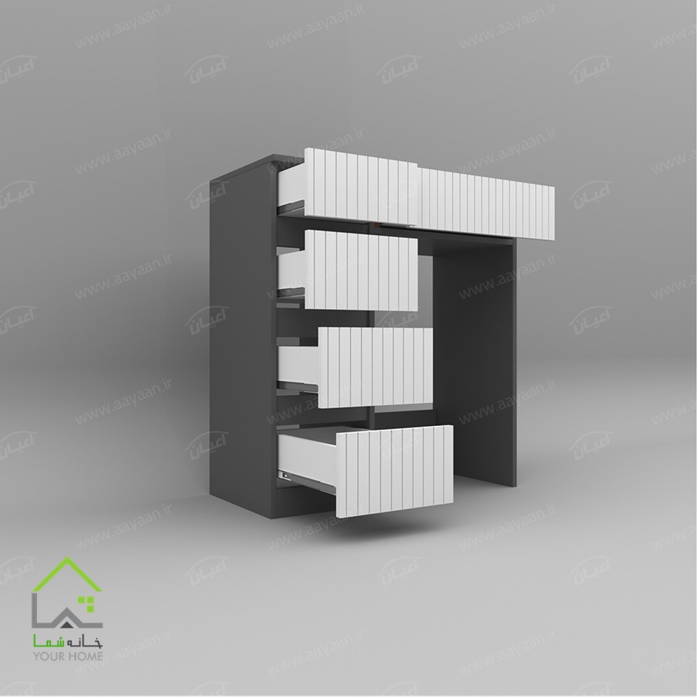 کنسول آرایشی کشودار